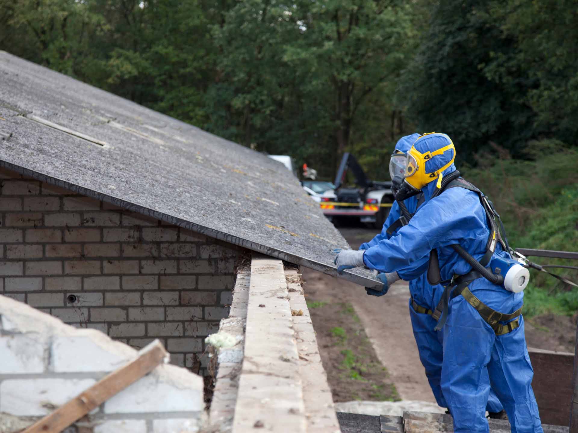 Leave asbestos to the experts 